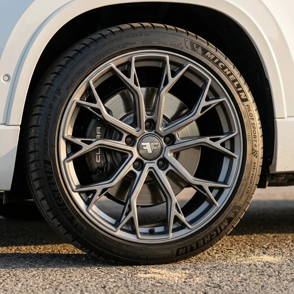Cupra · FF02 Anthrazit · Sommerkomplettrad