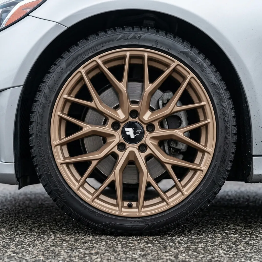 Mercedes · FF04 Bronze Matt · Winterkomplettrad